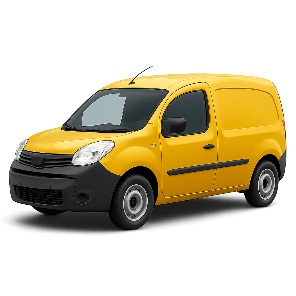 Utilitario de Flets listo para transportar tu carga